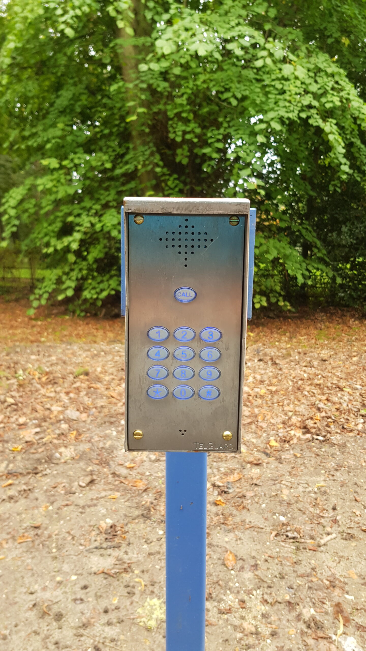 standing intercom access Control