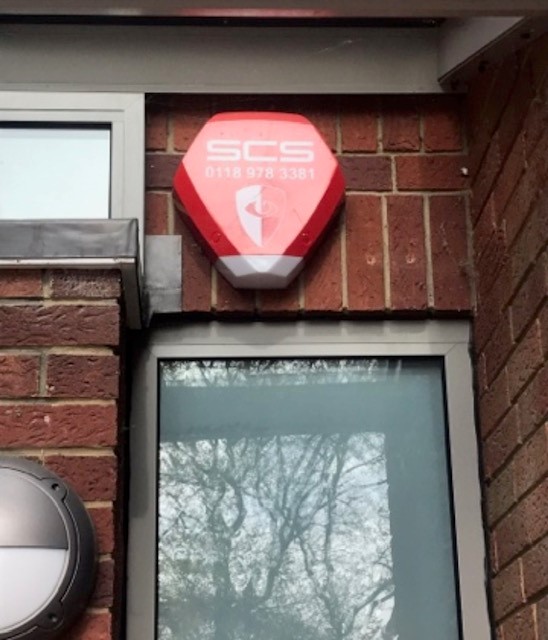 SCS bell box installed on a recent project in Berkshire