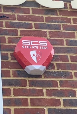 SCS bell box on wall