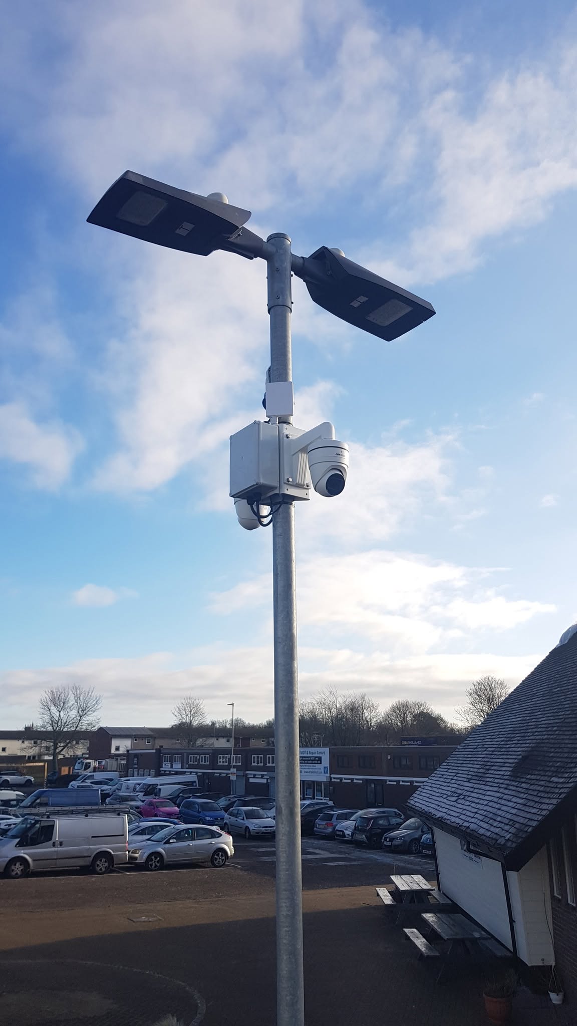 CCTV installation and lights Reading
